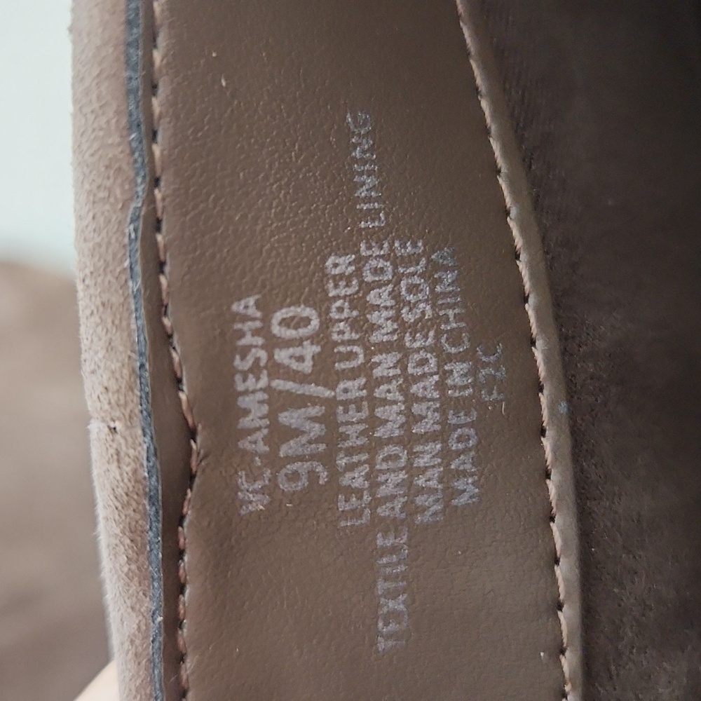 NEW VINCE CAMUTO | $159 Amesha Suede Foldover Heeled Bootie - Picture 8 of 11